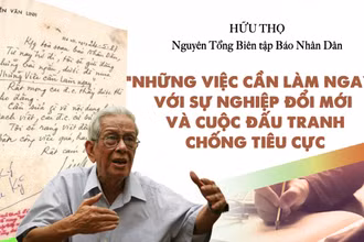 "Những việc cần làm ngay" với sự nghiệp đổi mới và cuộc đấu tranh chống tiêu cực