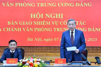 Tổng Bí thư Tô Lâm phát biểu chỉ đạo hội nghị. (Ảnh: ĐĂNG KHOA)
