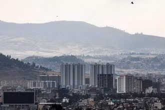 Thủ đô Addis Ababa của Ethiopia. (Nguồn: Xinhua)