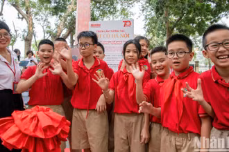 Bảo đảm quyền con người, triển khai giáo dục về quyền con người tại Việt Nam đã đạt nhiều kết quả quan trọng. (Ảnh minh họa: BÁO NHÂN DÂN) 