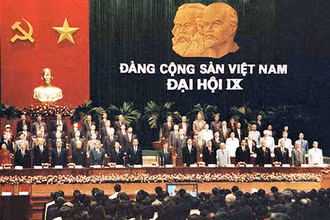 [Infographic] Đại hội lần thứ IX của Đảng