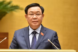 Chủ tịch Quốc hội Vương Đình Huệ. Ảnh: Đăng Khoa