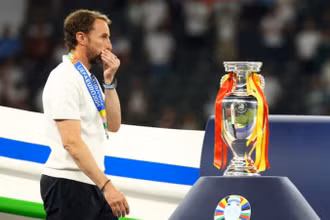 HLV Gareth Southgate vẫn chưa thể có được danh hiệu vô địch EURO cùng tuyển Anh. (Ảnh: Reuters) 