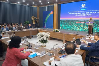 Quang cảnh hội thảo. (Ảnh: TRUNG HƯNG) 