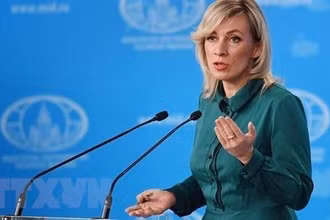Người phát ngôn Bộ Ngoại giao Nga Maria Zakharova. (Ảnh: Tehran Times/TTXVN)
