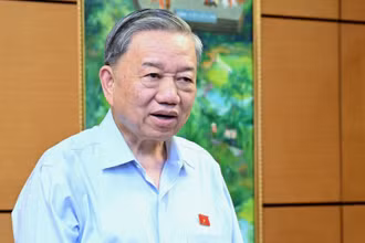 Chủ tịch nước Tô Lâm phát biểu tại phiên thảo luận tổ của Quốc hội, chiều 17/6. (Ảnh: THỦY NGUYÊN)