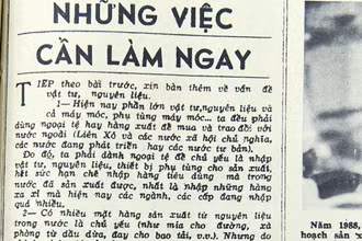 Những việc cần làm ngay (Bài 22)