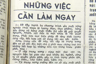 Những việc cần làm ngay (Bài 21)