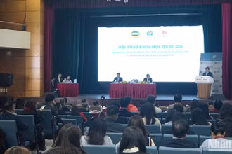 Quang cảnh hội thảo. (Ảnh: TRUNG HƯNG) 