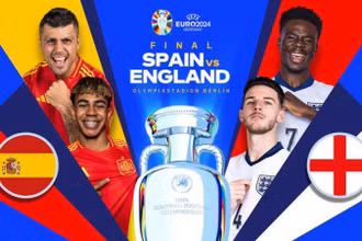 Tây Ban Nha và Anh sẽ gặp nhau ở chung kết EURO 2024. (Ảnh: UEFA/Getty Images) 