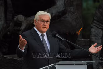 Tổng thống Đức Frank-Walter Steinmeier. (Ảnh tư liệu: PAP/TTXVN)