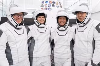 Các phi hành gia của sứ mệnh Fram2. (Nguồn ảnh: SpaceX)