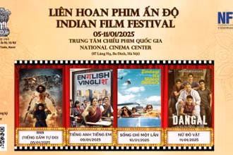 Poster Liên hoan phim Ấn Độ 2025.