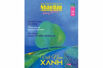 Đón đọc Nhân Dân hằng tháng Tết Ất Tỵ số 333 (tháng 1/2025)
