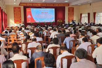  Điểm cầu chính tổ chức Hội nghị.