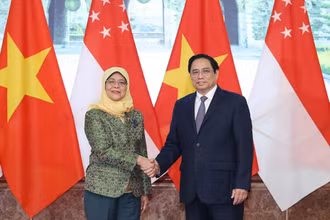 Quan hệ Đối tác chiến lược Việt Nam-Singapore sâu rộng và thực chất