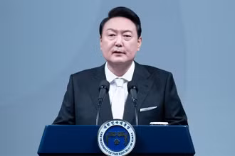 Tổng thống Hàn Quốc Yoon Suk Yeol. Ảnh: Reuters