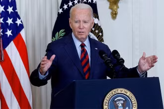 Tổng thống Mỹ Joe Biden. (Ảnh: Reuters)
