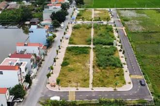 Khu đất đấu giá xã Thanh Cao, huyện Thanh Oai. 