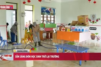 Sẵn sàng đón học sinh trở lại trường