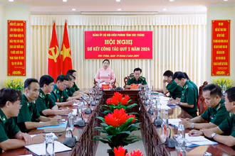 Đồng chí Hồ Thị Cẩm Đào phát biểu chỉ đạo tại Hội nghị.