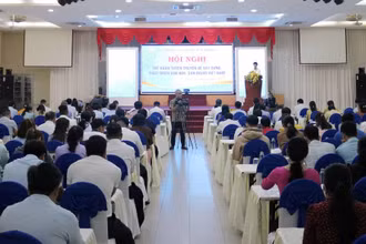Quang cảnh Hội nghị tập huấn.