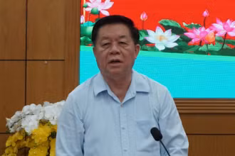 Trưởng Ban Tuyên giáo Trung ương Nguyễn Trọng Nghĩa phát biểu tại buổi làm việc.