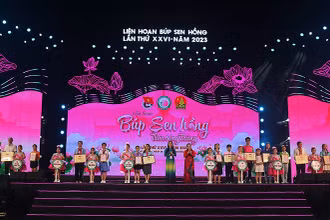 Bế mạc Liên hoan Búp Sen hồng lần thứ 26 năm 2023.