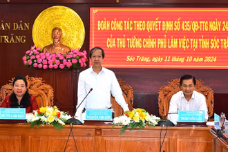 Bộ trưởng Nguyễn Kim Sơn phát biểu kết luận hội nghị.