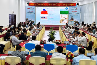 Hội thảo thu hút hơn 150 đại biểu trong và ngoài nước tham gia.