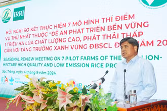 Thứ trưởng Trần Thanh Nam phát biểu tại hội nghị.