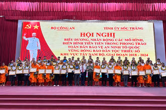 Tặng Bằng khen của Bộ Công an cho 68 tập thể, cá nhân tiêu biểu đại diện cho các mô hình, điển hình tiên tiến đã có thành tích xuất sắc trong phong trào, giai đoạn 2018-2024.