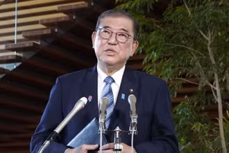 Thủ tướng Nhật Bản Shigeru Ishiba. (Ảnh: Kyodo/TTXVN)