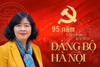 Đảng bộ Hà Nội - Tự hào truyền thống vẻ vang, vững bước tiên phong trong kỷ nguyên mới
