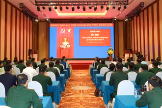 Quang cảnh hội nghị. (Ảnh: Cổng thông tin Điện tử Đảng Cộng sản)