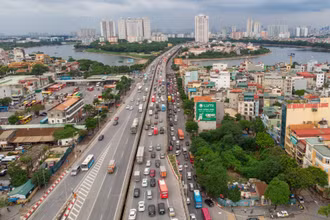 [Ảnh] Giao thông Hà Nội ùn tắc nhẹ sau kỳ nghỉ lễ 2/9