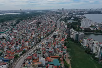 [Ảnh] Toàn cảnh Dự án mở rộng đường Âu Cơ - Nhật Tân trước ngày thông xe kỹ thuật toàn tuyến 
