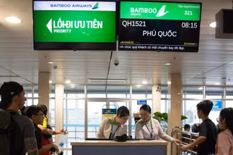 Bamboo Airways chính thức trở lại đảo ngọc với đường bay Thành phố Hồ Chí Minh-Phú Quốc.