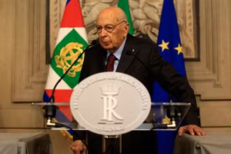 Ông Giorgio Napolitano đã qua đời ở tuổi 98. (Nguồn: Reuters/Ảnh chụp màn hình)