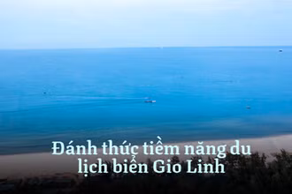 Đánh thức tiềm năng du lịch biển Gio Linh