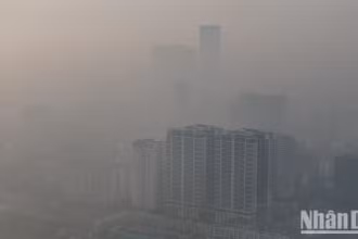 Sáng 3/1, Hà Nội là thành phố có chỉ số ô nhiễm không khí (AQI) cao nhất thế giới, đạt mức trung bình 284 vào 9 giờ 25 phút. Đây là ngưỡng rất không tốt cho sức khỏe con người.