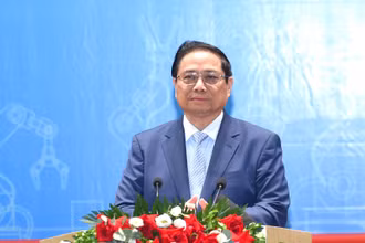Thủ tướng Phạm Minh Chính phát biểu ý kiến tại Diễn đàn.