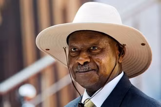 Tổng thống Uganda Yoweri Museveni. (Nguồn: Reuters)