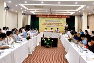 Quang cảnh hội thảo.
