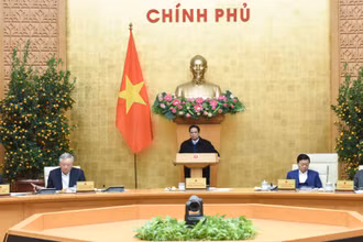 Thủ tướng Phạm Minh Chính chủ trì cuộc họp.
