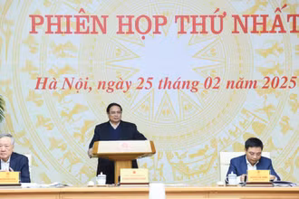 Thủ tướng Phạm Minh Chính chủ trì Phiên họp thứ nhất của Ban Chỉ đạo phòng, chống lãng phí. 