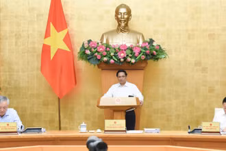 Thủ tướng Phạm Minh Chính chủ trì phiên họp.