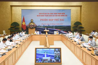 Thủ tướng Phạm Minh Chính chủ trì phiên họp thứ hai của Ban Chỉ đạo các công trình trọng điểm, dự án đường sắt.