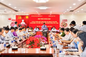 Toàn cảnh Hội thảo khoa học.