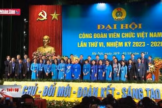 Xây dựng đội ngũ cán bộ công đoàn bản lĩnh, trách nhiệm và sáng tạo